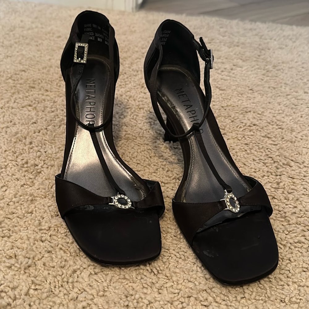 Black special occasion dress shoes